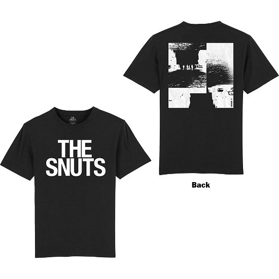 Cover for Snuts - The · The Snuts Unisex T-Shirt: Collage (Back Print) (T-shirt) [size S] [Black - Unisex edition]