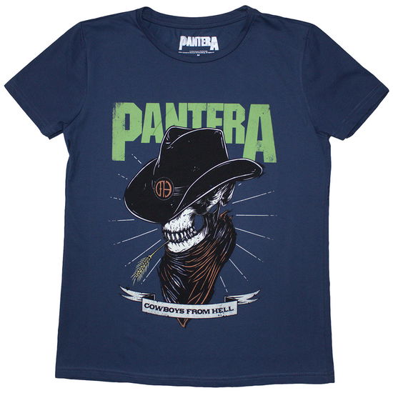 Pantera · Pantera Ladies T-Shirt: Skeleton Cowboy (T-shirt) [size S] (2024)