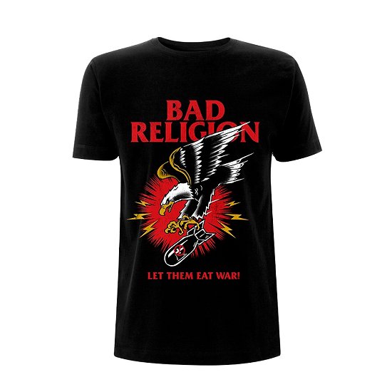 Cover for Bad Religion · Bomber Eagle (T-shirt) [size S] [Black edition] (2018)