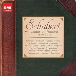 Cover for Franz Schubert · Lieder On Record 1898-2012 (CD) (2023)