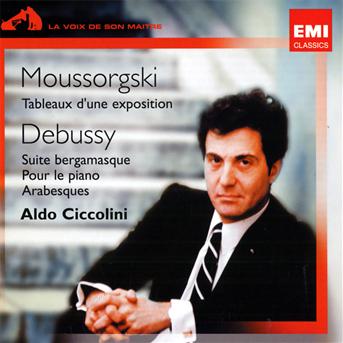 Cover for Moussorgsky \ Aldo Ciccolini · Tableau D''une (...) / Suite Bergamasq (CD) (2010)