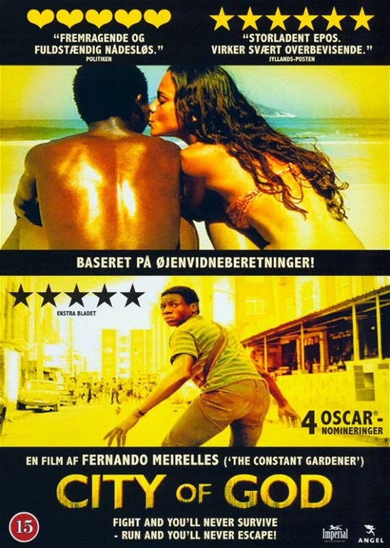 Cover for Fernando Meirelles · City of God (DVD) (2013)