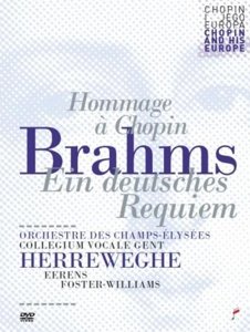 Cover for Brahms / Eerens / Foster-williams · Ein Deutsches Requiem (DVD) (2013)
