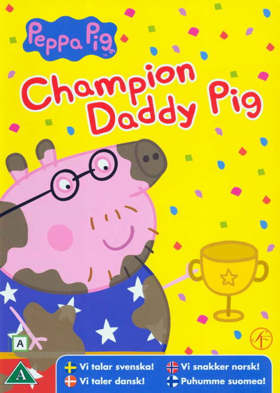 Cover for Gurli Gris 11 · Peppa Pig - Vol 11 - Champion Daddy Pig (DVD) (2016)