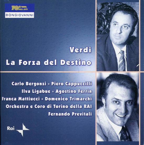 Cover for Verdi / Bergonzi / Cappuccilli / Previtali · Forza Del Destino (CD) (2005)