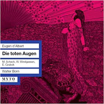 Cover for D'albert / Schech / Windgassen / Czubok / Born · Die Toten Augen (CD) (2008)