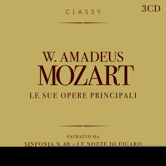 Cover for W. Amadeus Mozart · W. Amadeus Mozart - Le Sue Opere Principali (CD)