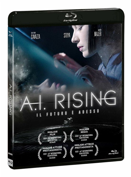 Cover for Sebastian Cavazza Kirsty Besterman · A.i. Rising - Il Futuro E' Adesso (Blu-ray+dvd) (Blu-ray) (2019)