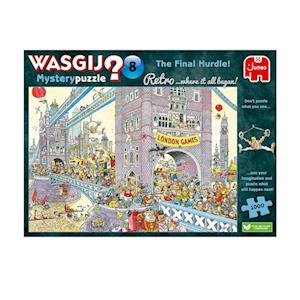 Cover for Puzzel Wasgij Retro Mystery 8: Laatste horde 1000 stukjes (1110100330) (Leketøy)