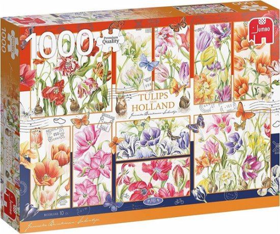 Cover for Puslespil Tulips from Holland · Puslespil Tulips from Holland  - 1000 brikker, Janneke Brinkman Premium (Puslespill) (2020)