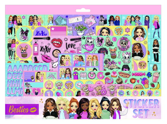 Cover for Besties · Besties Mega sticker sæt m/500 klistermærker (Tilbehør) (2023)