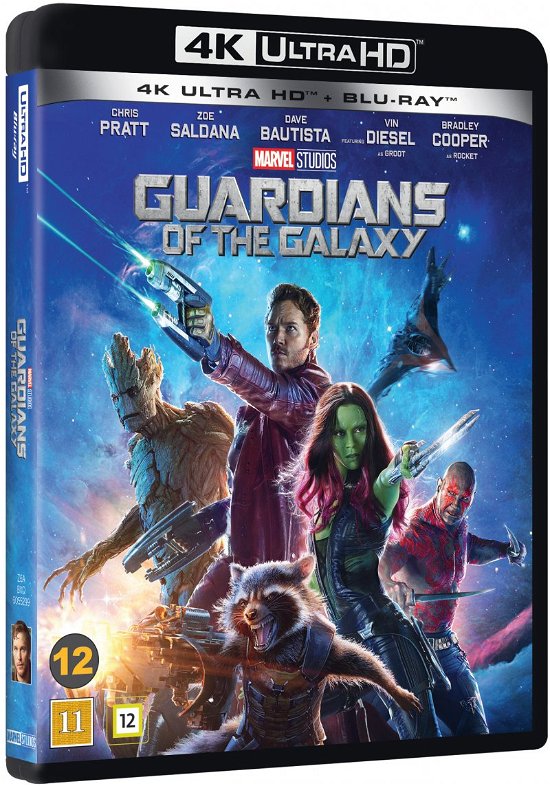 Cover for Guardians of the Galaxy (4K UHD + Blu-ray) [4K edition] (2019)