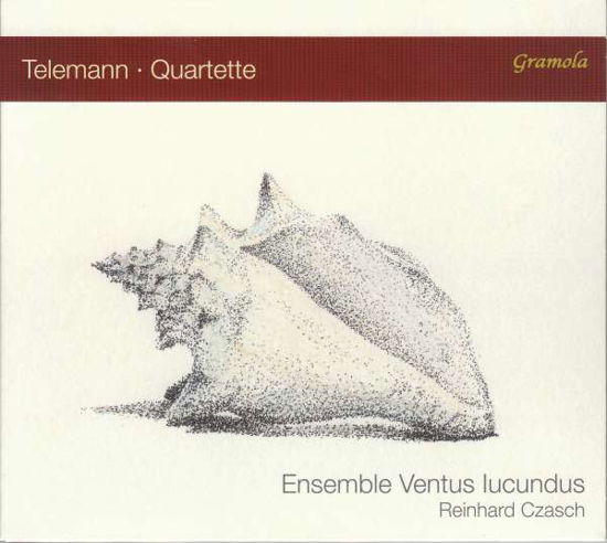 Georg Philipp Telemann: Quartets - Ens Ventus Iucundus / Czasch - Musik - GRAMOLA - 9003643991521 - 16 februari 2018