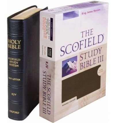 Cover for Oxford University Press · Scofield Study Bible Iii-kjv (Läderbok) [Black Bonded] (2003)