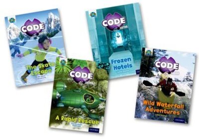 Cover for Jill Atkins · Project X CODE Extra: Orange Book Band, Oxford Level 6: Fiendish Falls and Big Freeze, Mixed Pack of 4 - Project X CODE ^IExtra^R (Paperback Book) (2016)