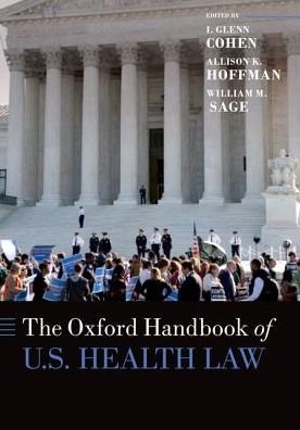 Cover for The Oxford Handbook of U.S. Health Law - Oxford Handbooks (Hardcover Book) (2017)