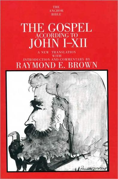 Cover for Raymond E. Brown · The Gospel According to John (I-XII) - The Anchor Yale Bible Commentaries (Paperback Book) (1995)