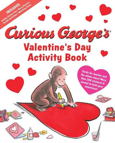 Curious George's Valentine's Day Activity Book - H. A. Rey - Boeken - Houghton Mifflin Harcourt Publishing Com - 9780358040521 - 17 december 2019