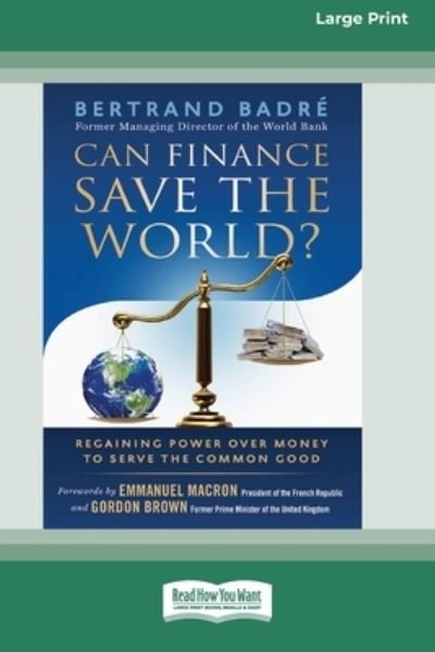 Cover for Bertrand Badré · Can Finance Save the World? (Buch) (2018)