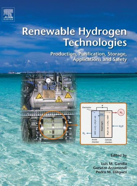 Cover for Luis Gandia · Renewable Hydrogen Technologies: Production, Purification, Storage, Applications and Safety (Hardcover Book) (2013)