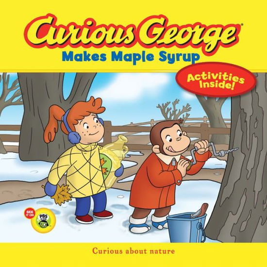 Curious George Makes Maple Syrup (CGTV 8x8): A Winter and Holiday Book for Kids - Curious George - H. A. Rey - Bøker - HarperCollins - 9780544032521 - 14. januar 2014