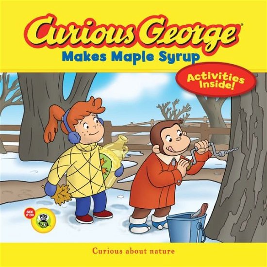 Curious George Makes Maple Syrup (CGTV 8x8): A Winter and Holiday Book for Kids - Curious George - H. A. Rey - Books - HarperCollins - 9780544032521 - January 14, 2014