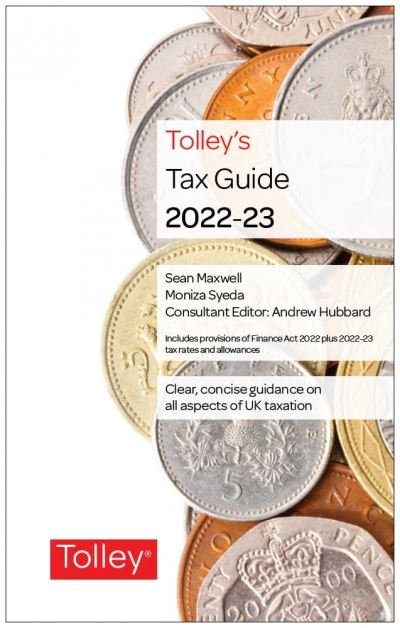 Cover for Claire Hayes · Tolley's Tax Guide 2022-23 (Hardcover Book) (2022)