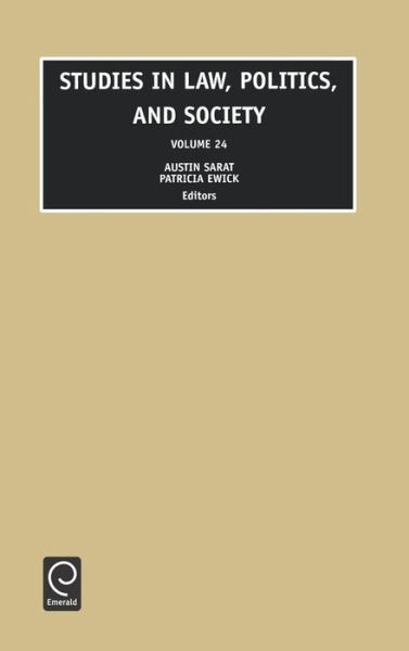 Cover for Austin Sarat · Studies in Law, Politics and Society - Studies in Law, Politics, and Society (Hardcover Book) (2002)