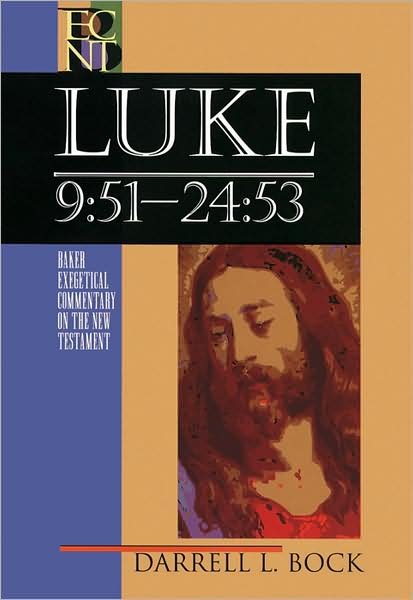 Cover for Darrell L. Bock · Luke – 9:51–24:53 (Gebundenes Buch) (1996)