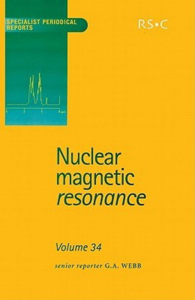 Cover for Royal Society of Chemistry · Nuclear Magnetic Resonance: Volume 34 - Specialist Periodical Reports (Hardcover Book) (2005)