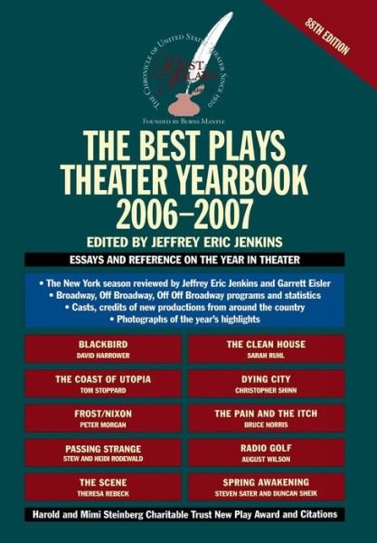 Cover for Jeffrey Eric Jenkins · The Best Plays Theater Yearbook (2006-2007) (Innbunden bok) [Rev edition] (2008)