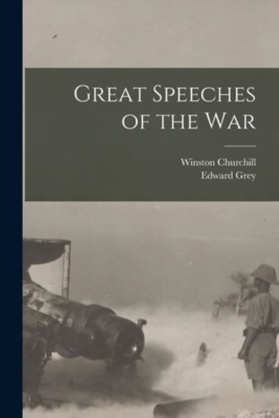 Cover for Winston Churchill · Great Speeches of the War (Bog) (2022)