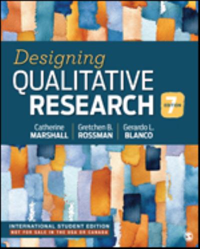 Cover for Catherine Marshall · Designing Qualitative Research - International Student Edition (Paperback Book) [7 Revised edition] (2021)