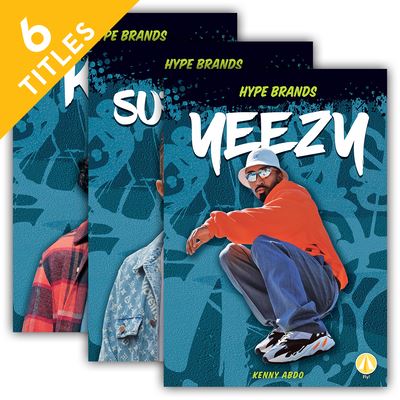 Cover for Abdo Publishing Company · Hype Brands (Set) (Hardcover Book) (2022)