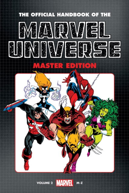 Cover for Len Kaminski · Official Handbook of The Marvel Universe: Master Edition Omnibus Vol. 2 (Hardcover Book) (2025)