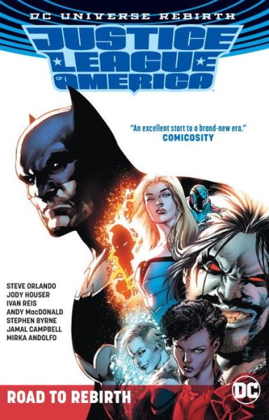 Cover for Steve Orlando · Justice League Of America The Road To Rebirth (Rebirth) (Paperback Book) (2017)