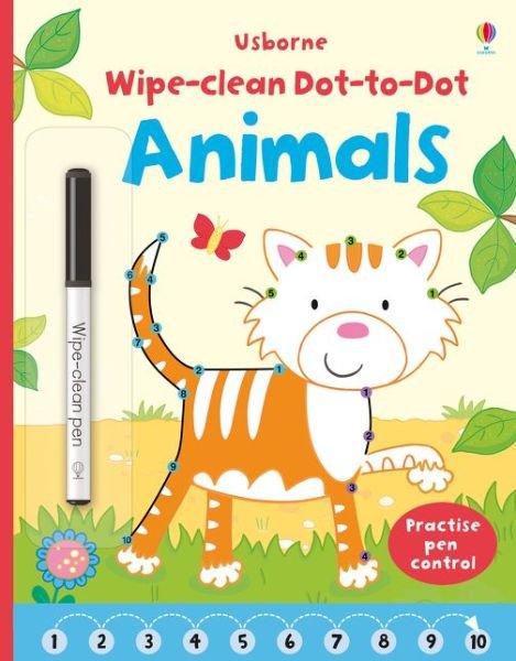 Cover for Jessica Greenwell · Wipe-clean Dot-to-dot Animals - Wipe-clean Dot-to-Dot (Paperback Book) (2015)