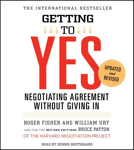 Cover for William Ury · Getting to Yes: How to Negotiate Agreement Without Giving in (Audiobook (CD)) [Unabridged edition] (2011)