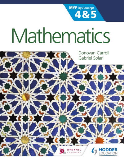 Cover for Rita Bateson · Mathematics for the IB MYP 4 &amp; 5: By Concept - MYP By Concept (Pocketbok) (2017)