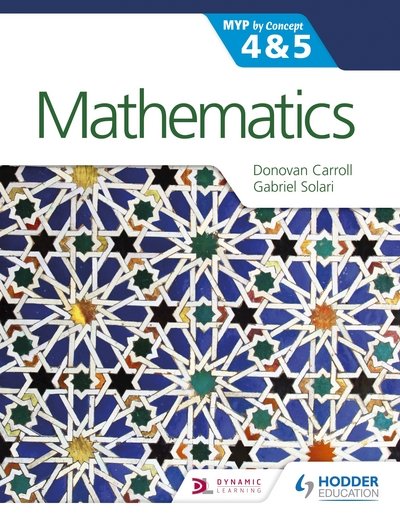 Cover for Rita Bateson · Mathematics for the IB MYP 4 &amp; 5: By Concept - MYP By Concept (Paperback Bog) (2017)