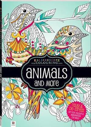 Cover for Hinkler Pty Ltd · Kaleidoscope Colouring Animals - Kaleidoscope (Paperback Bog) (2018)