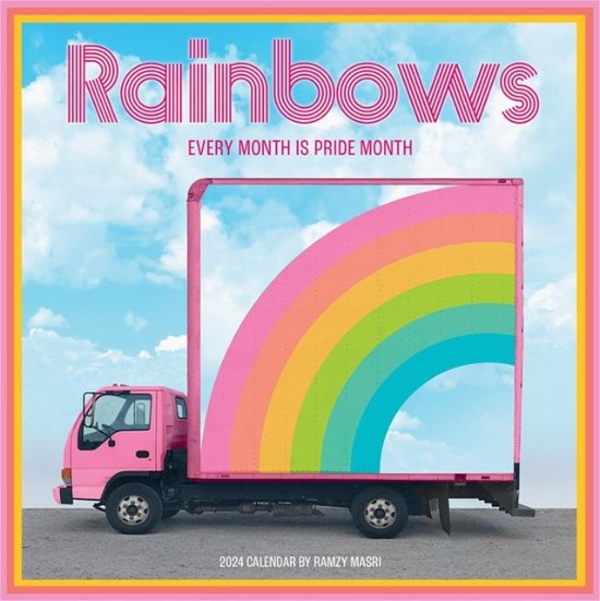 Ramzy Masri · Rainbows Wall Calendar 2024 Every Month is Pride Month