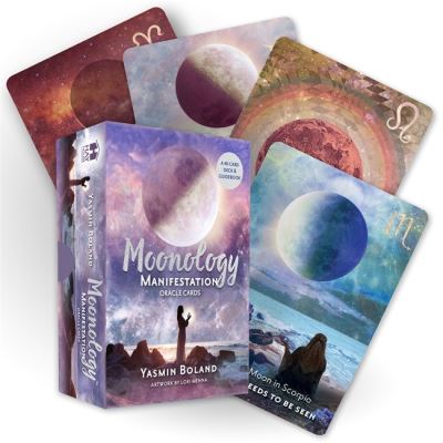 Moonology™ Manifestation Oracle: A 48-Card Moon Astrology Oracle Deck and Guidebook - Yasmin Boland - Livros - Hay House UK Ltd - 9781788176521 - 19 de outubro de 2021