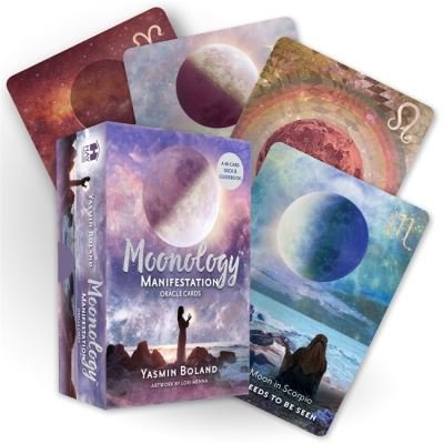 Cover for Yasmin Boland · Moonology™ Manifestation Oracle: A 48-Card Moon Astrology Oracle Deck and Guidebook (Flashcards) (2021)