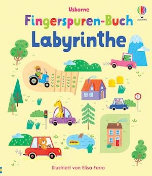 Fingerspuren-Buch: Labyrinthe - Felicity Brooks - Böcker - Usborne - 9781789418521 - 16 mars 2023