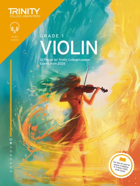 Cover for Trinity College London · Trinity College London Violin Exam Pieces from 2025: Grade 1 (Sheet music) (2025)
