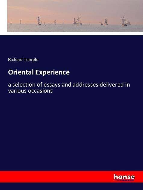Cover for Temple · Oriental Experience (Book)