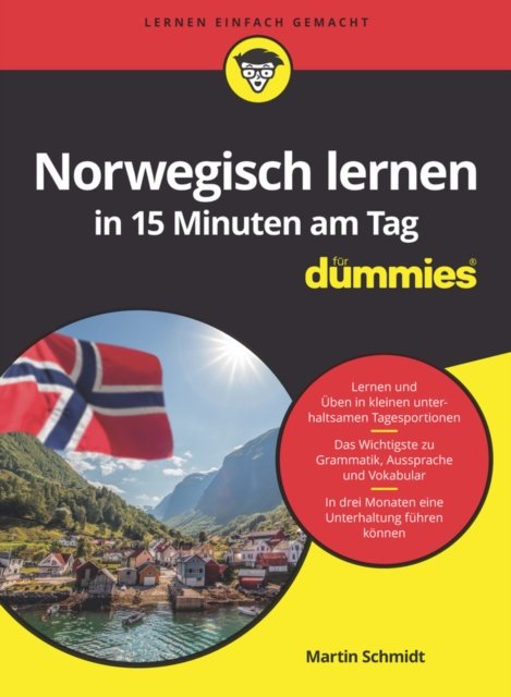 Cover for Martin Schmidt · Norwegisch lernen in 15 Minuten am Tag fur Dummies - Fur Dummies (Paperback Bog) (2024)
