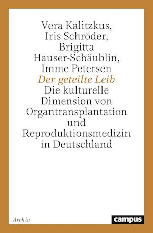 Cover for Brigitta Hauser-Schäublin · Geteilte Leib (Book) (2020)