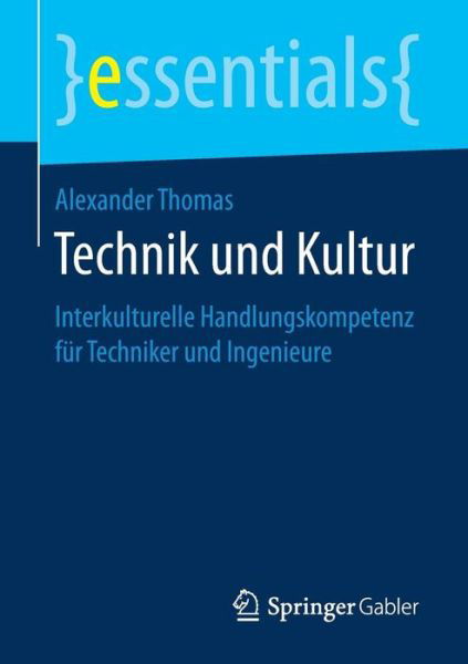 Cover for Thomas · Technik und Kultur (Book) [1. Aufl. 2017 edition] (2017)